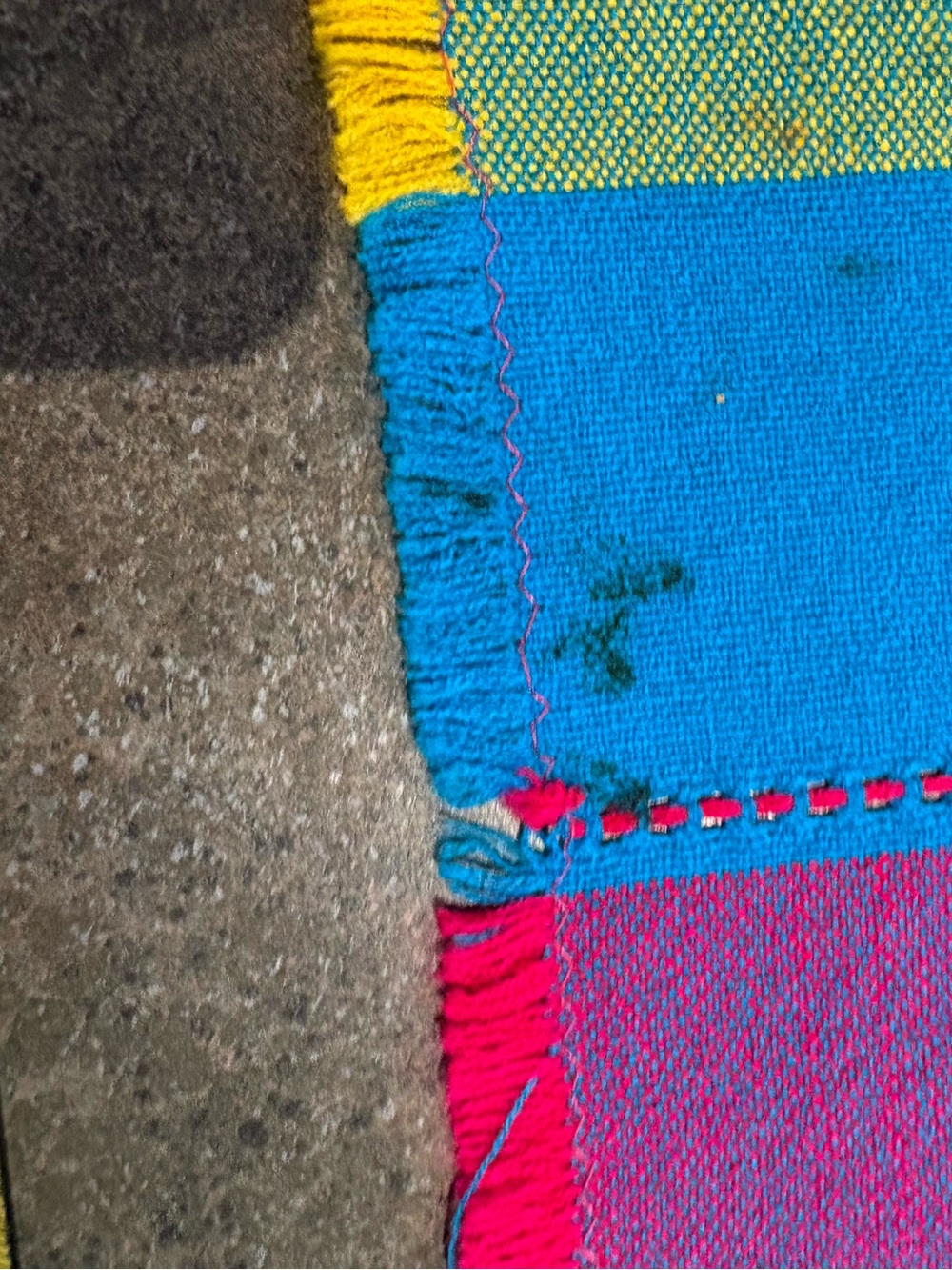 Mexican woven tablecloth and 6 napkins - Picture 7 of 9